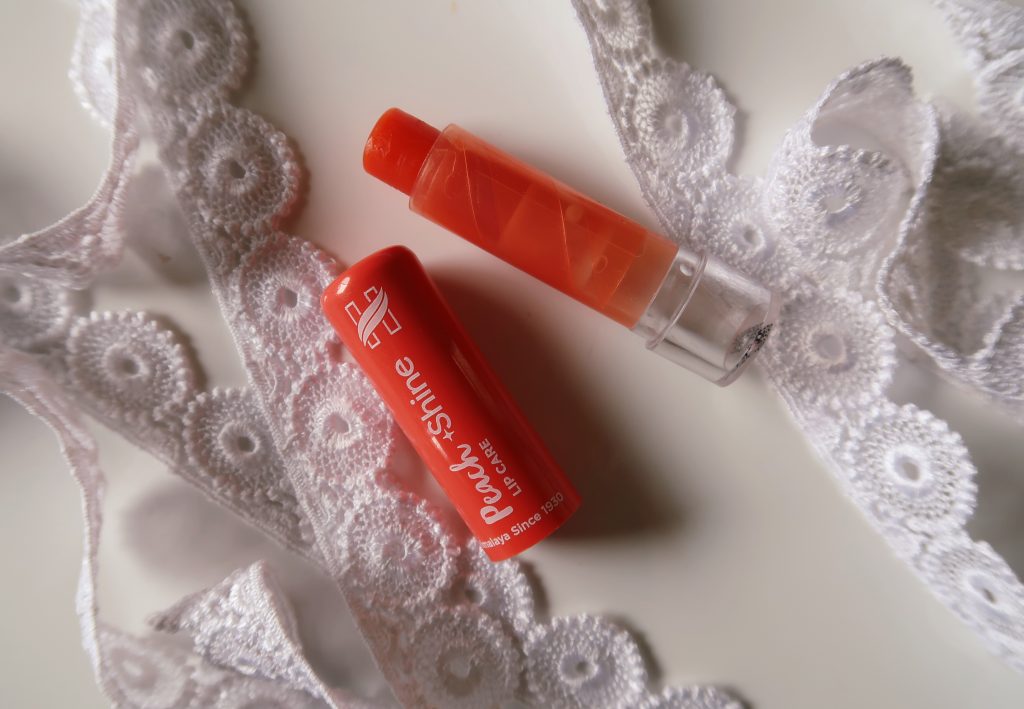 Himalaya Peach Shine Lip Balm Review Lipstick For Lunch